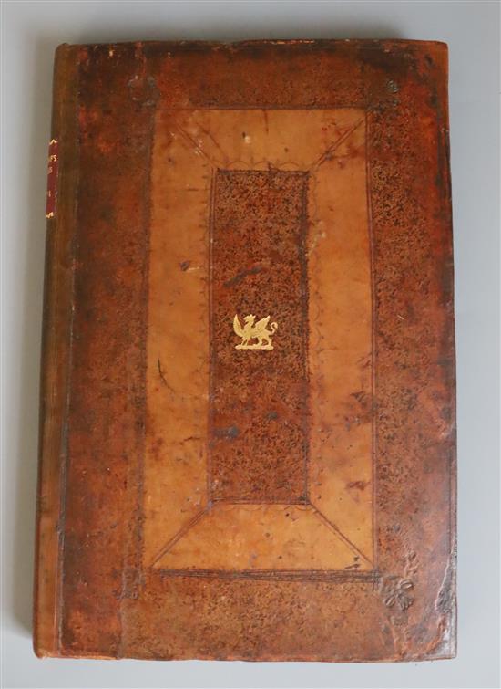 Nieuhof, Johannes - Voyages and Travels into Brazil, and the East Indies, part one only, folio, contemporary calf
